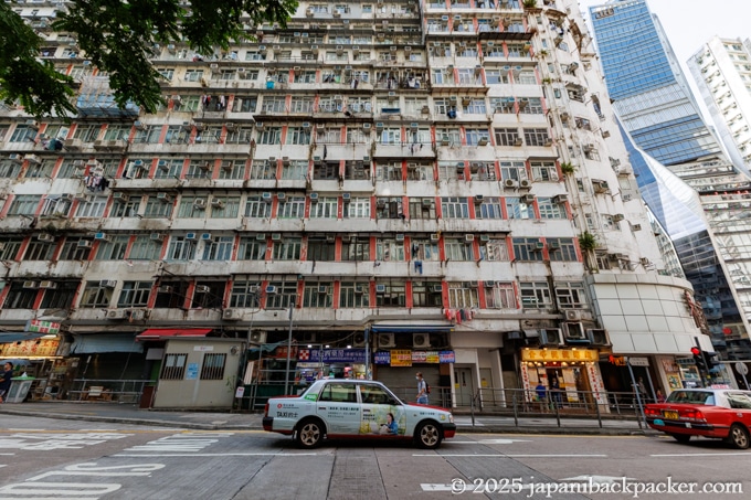 Yick Cheong Building モンスターマンションの外観